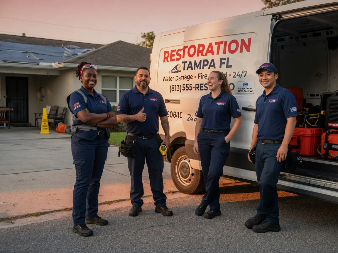 Water Damage Restoration company in Chandler, TX